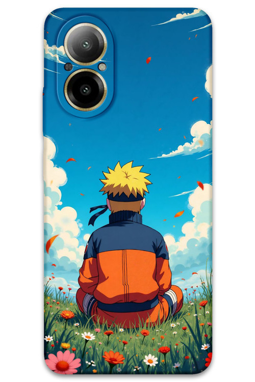 Realme 12 Lite Uyumlu Anime Desenli Telefon Kılıfı + Ekran Koruyucu - 5747