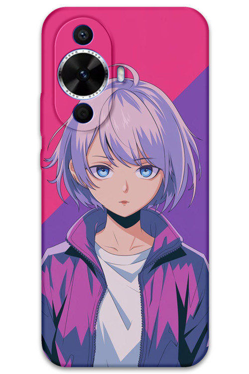 Huawei Nova 12S Uyumlu Anime Desenli Telefon Kılıfı + Ekran Koruyucu - 5742