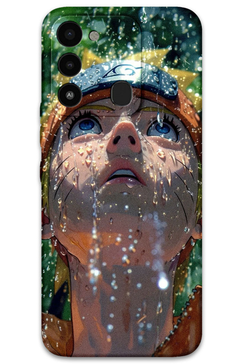 Tecno Spark 8C Uyumlu Anime Desenli Telefon Kılıfı + Ekran Koruyucu - 5750