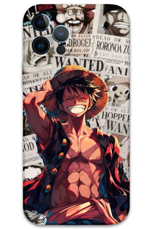 İphone 12 Pro Uyumlu Anime Desenli Telefon Kılıfı + Ekran Koruyucu - 5754