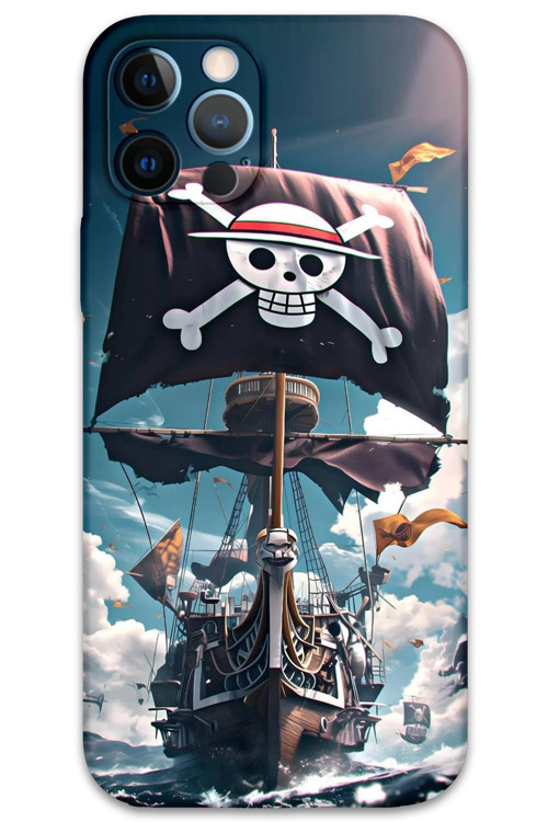 İphone 12 Pro Uyumlu Anime Desenli Telefon Kılıfı + Ekran Koruyucu - 5752