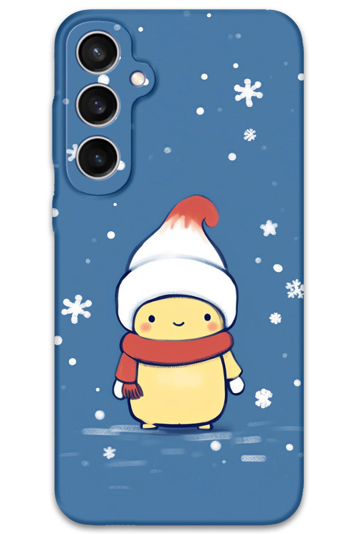Galaxy S24 Fe Uyumlu Tavşan Desenli Telefon Kılıfı + Ekran Koruyucu - 5808
