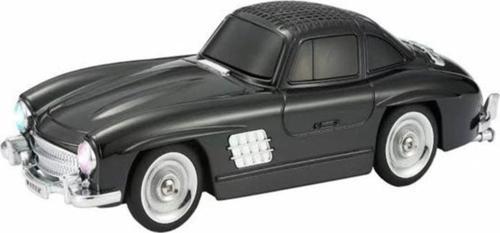 Klasik Benz Model 10W Bluetooth Hoparlör Işıklı Fm Radyo Usb Tf Aux Destekli Speaker