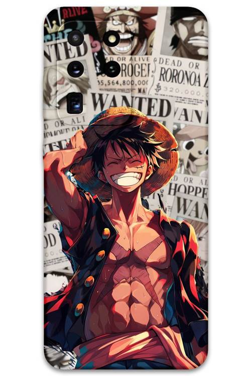 Galaxy S20 Ultra Uyumlu Anime Desenli Telefon Kılıfı + Ekran Koruyucu - 5754