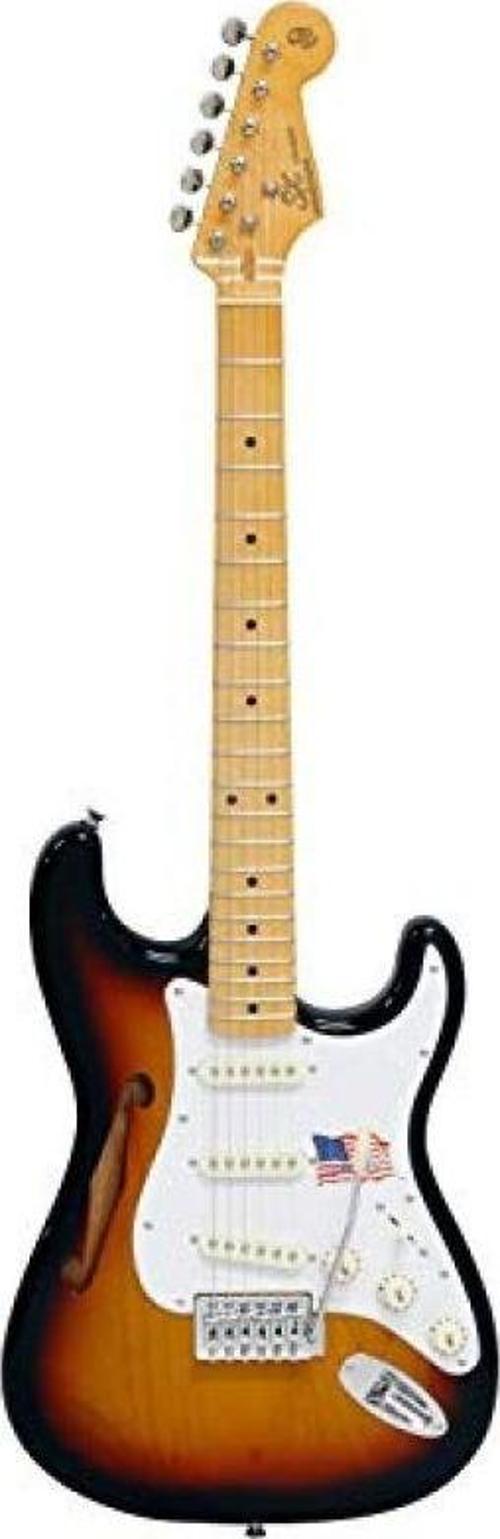 SST/ALDER/H/3TS Hollow Body Elektro Gitar (3TS)