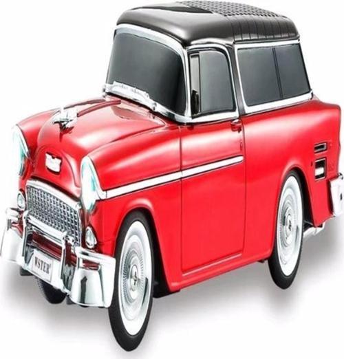 Chevrolet Belair 1955 Model Bluetooth Hoparlör Fm Radyo Usb Tf Aux Destekli Speaker