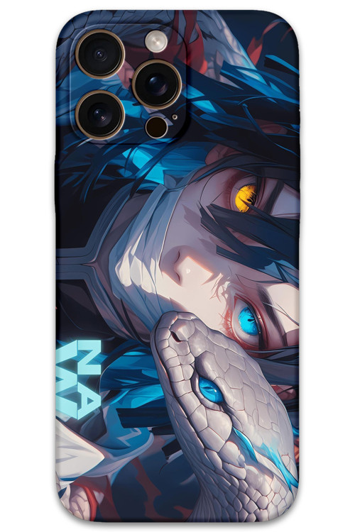 İphone 16 Pro Uyumlu Anime Desenli Telefon Kılıfı + Ekran Koruyucu - 5748