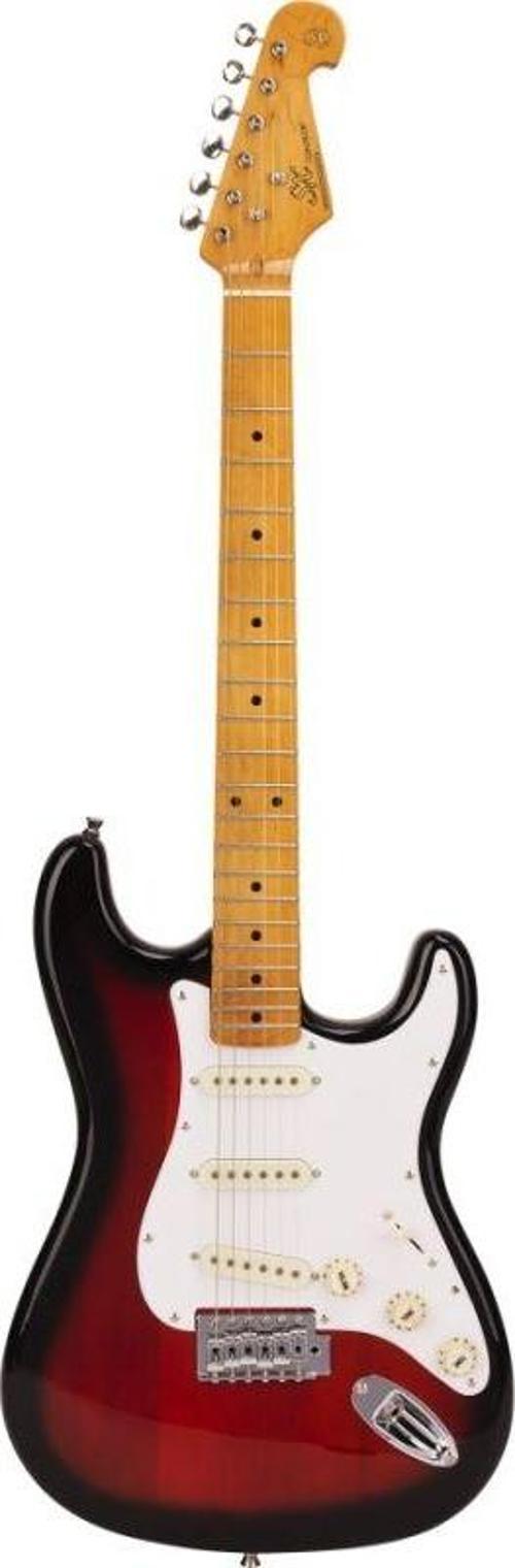 Stratocaster Elektro Gitar (2-Tone Sunburst)