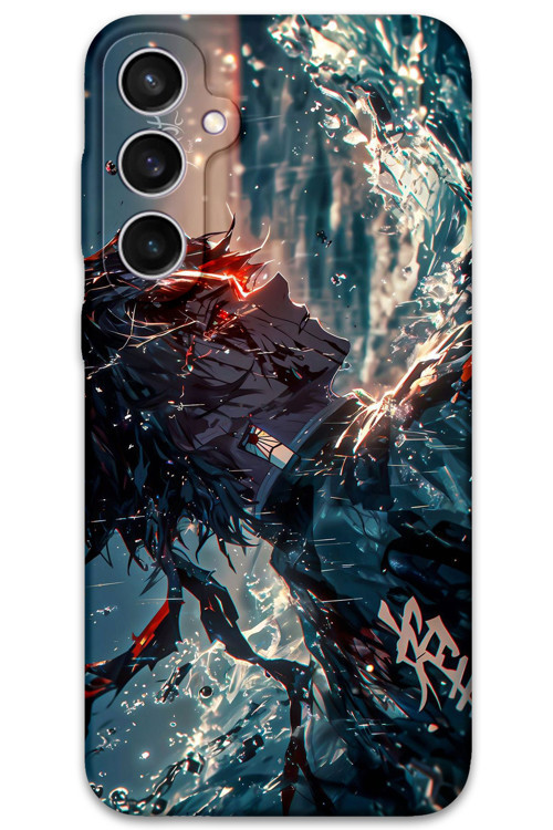 Galaxy S23 Fe Uyumlu Anime Desenli Telefon Kılıfı + Ekran Koruyucu - 5749
