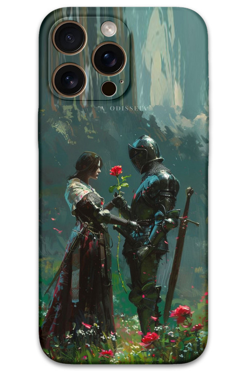 İphone 16 Pro Uyumlu Retro Desenli Telefon Kılıfı + Ekran Koruyucu - 5839