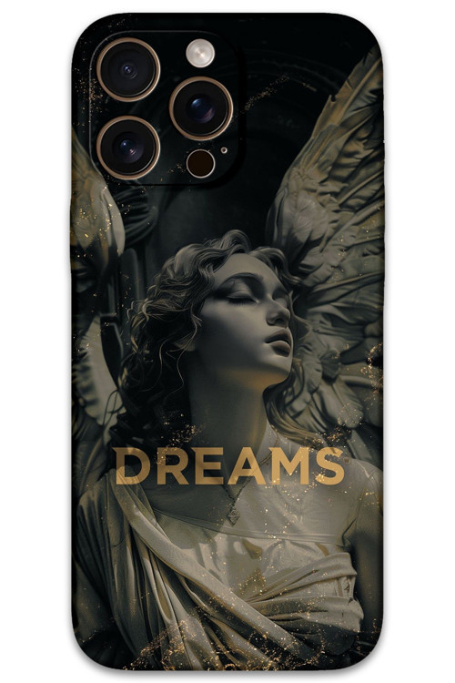 İphone 16 Pro Uyumlu Retro Desenli Telefon Kılıfı + Ekran Koruyucu - 5832