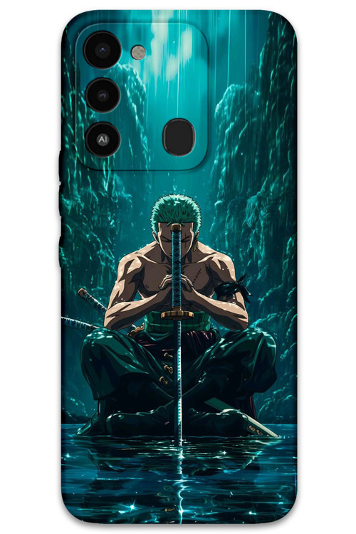 Tecno Spark 8C Uyumlu Anime Desenli Telefon Kılıfı + Ekran Koruyucu - 5757