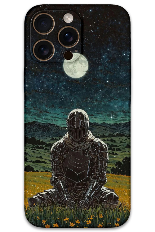 İphone 16 Pro Uyumlu Retro Desenli Telefon Kılıfı + Ekran Koruyucu - 5844
