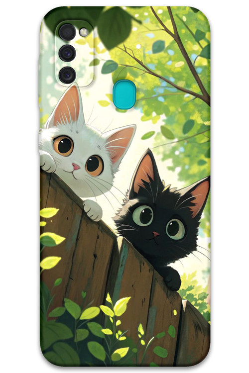 Galaxy M30S Uyumlu İronman Desenli Telefon Kılıfı + Ekran Koruyucu - 5828