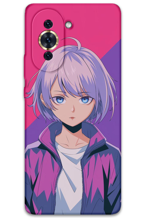 Huawei Nova 10 Uyumlu Anime Desenli Telefon Kılıfı + Ekran Koruyucu - 5742