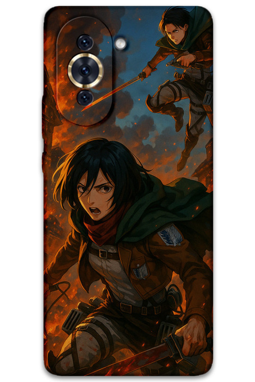 Huawei Nova 10 Uyumlu Anime Desenli Telefon Kılıfı + Ekran Koruyucu - 5744