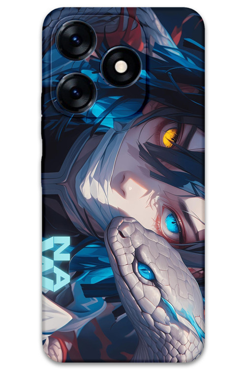 Tecno Spark 10C Uyumlu Anime Desenli Telefon Kılıfı + Ekran Koruyucu - 5748