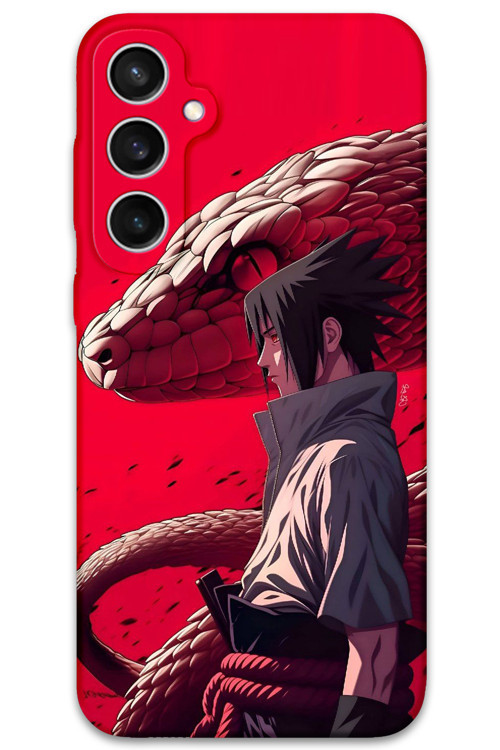 Galaxy S24 Fe Uyumlu Anime Desenli Telefon Kılıfı + Ekran Koruyucu - 5746