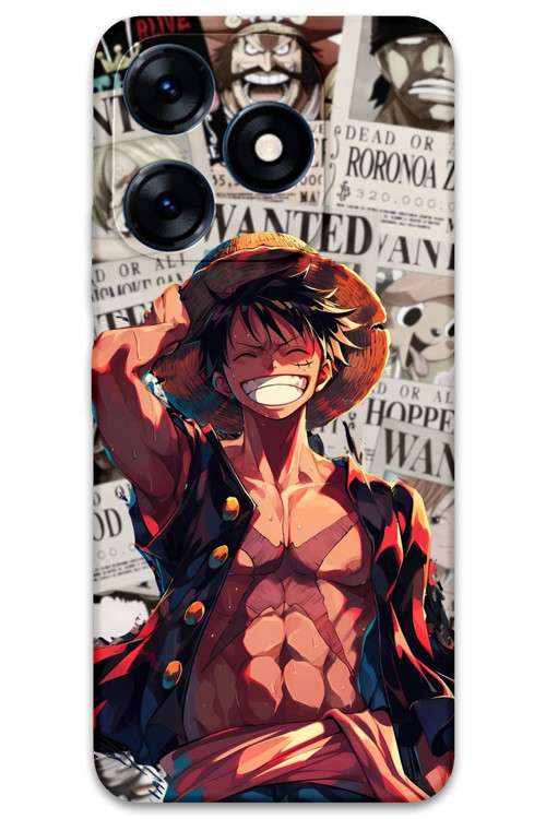 Tecno Spark 10 Uyumlu Anime Desenli Telefon Kılıfı + Ekran Koruyucu - 5754
