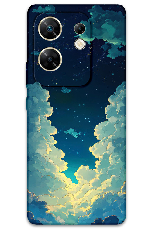 İnfinix Zero 30 4G Uyumlu Uzay Desenli Telefon Kılıfı - 5868