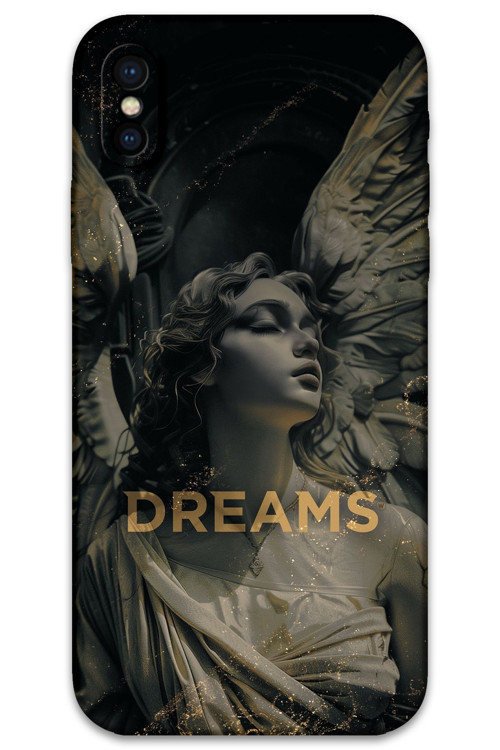İphone Xs Max Uyumlu Retro Desenli Telefon Kılıfı + Ekran Koruyucu - 5832