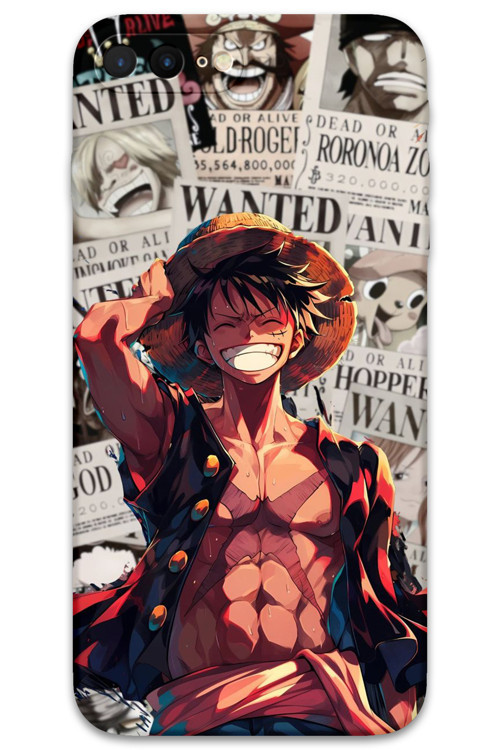 İphone 7 Plus Uyumlu Anime Desenli Telefon Kılıfı + Ekran Koruyucu - 5754