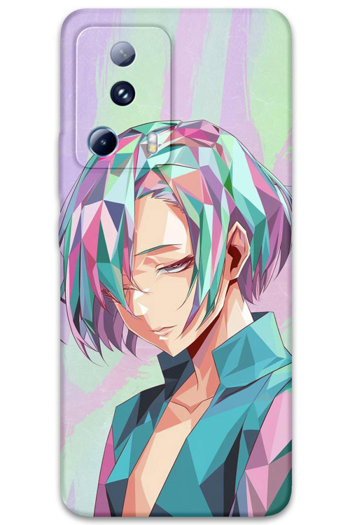 Xiaomi Mi 13 Lite Uyumlu Anime Desenli Telefon Kılıfı + Ekran Koruyucu - 5743
