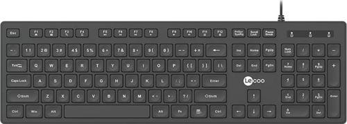 LENOVO LECOO KB102 USB KABLOLU SİYAH Q KLAVYE