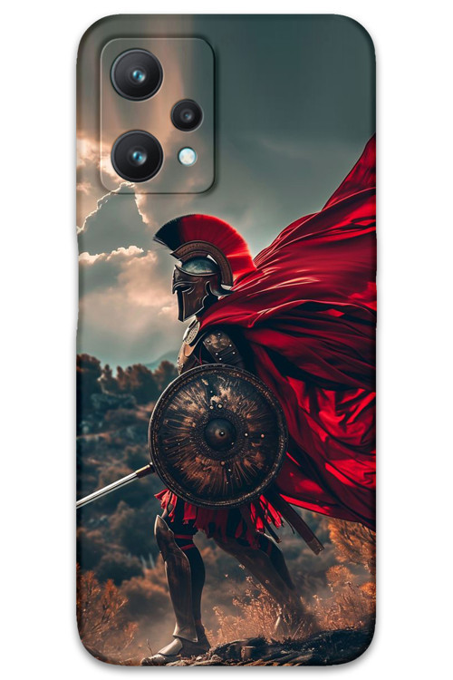 Realme 9 Pro Uyumlu Retro Desenli Telefon Kılıfı + Ekran Koruyucu - 5834