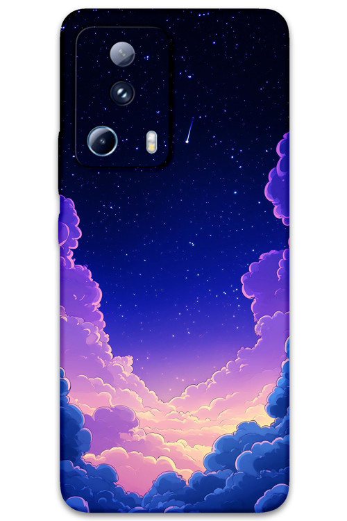 Xiaomi Mi 13 Lite Uyumlu Uzay Desenli Telefon Kılıfı + Ekran Koruyucu - 5867