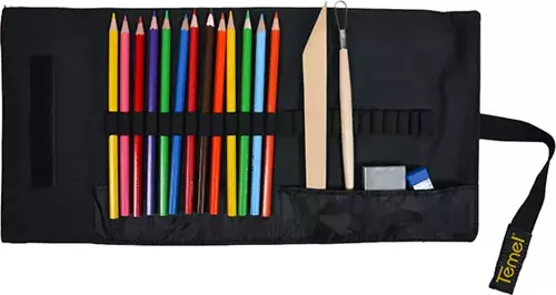 Rulo 24'lü Kalemlik ve Kalem Çantası