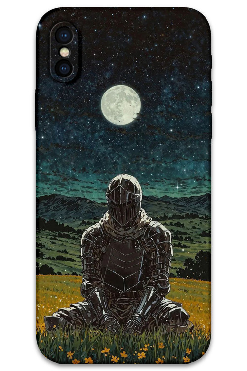 İphone Xs Max Uyumlu Retro Desenli Telefon Kılıfı + Ekran Koruyucu - 5844