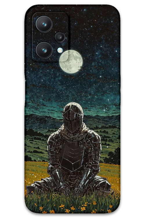 Realme 9 Pro Uyumlu Retro Desenli Telefon Kılıfı + Ekran Koruyucu - 5844