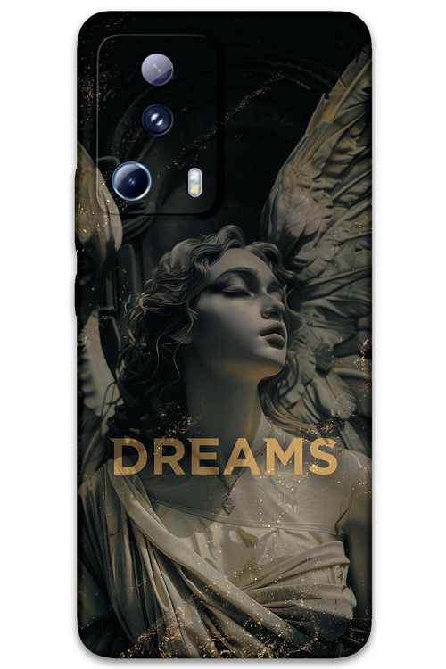 Xiaomi Mi 13 Lite Uyumlu Retro Desenli Telefon Kılıfı + Ekran Koruyucu - 5832
