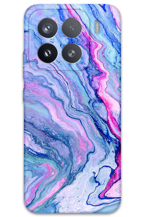 Xiaomi Mi 15 Pro Uyumlu Mermer Desenli Telefon Kılıfı + Ekran Koruyucu - 5816