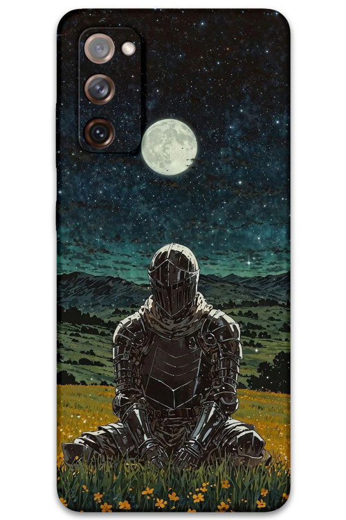 Galaxy S20 Fe Uyumlu Retro Desenli Telefon Kılıfı + Ekran Koruyucu - 5844