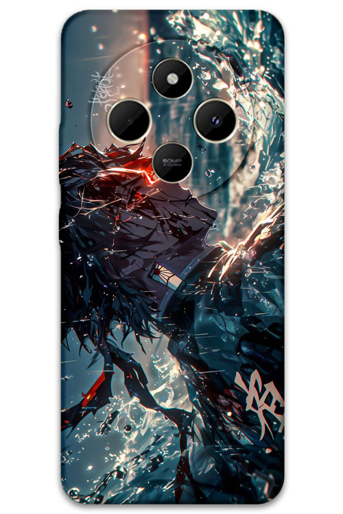 Xiaomi Redmi 14C Uyumlu Anime Desenli Telefon Kılıfı + Ekran Koruyucu - 5749