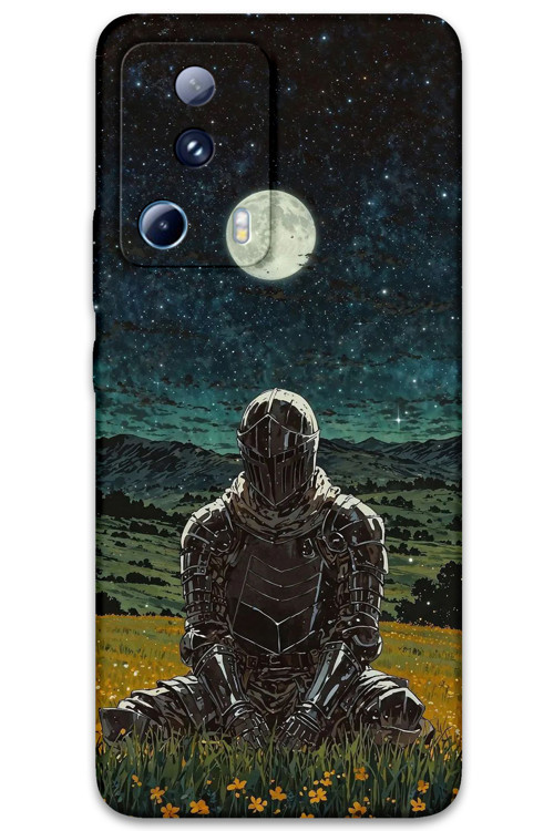 Xiaomi Mi 13 Lite Uyumlu Retro Desenli Telefon Kılıfı + Ekran Koruyucu - 5844
