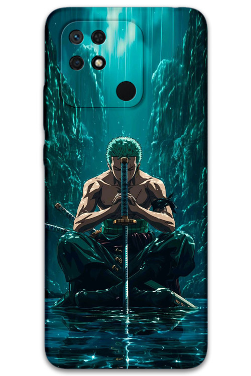 Xiaomi Redmi 10C Uyumlu Anime Desenli Telefon Kılıfı + Ekran Koruyucu - 5757