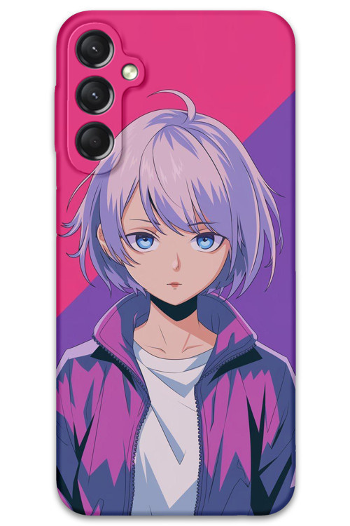 Galaxy A05S Uyumlu Anime Desenli Telefon Kılıfı + Ekran Koruyucu - 5742