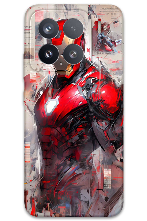 Xiaomi Mi 15 Pro Uyumlu İronman Desenli Telefon Kılıfı + Ekran Koruyucu - 5828