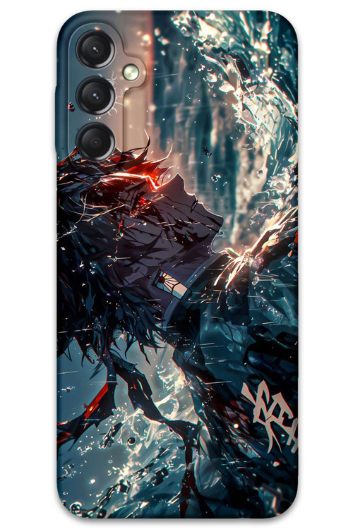 Galaxy A05S Uyumlu Anime Desenli Telefon Kılıfı + Ekran Koruyucu - 5749