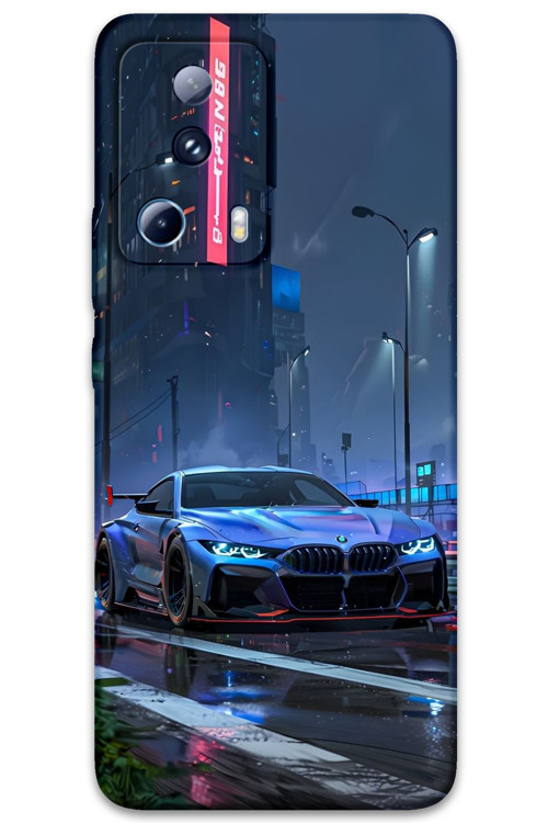 Xiaomi Mi 13 Lite Uyumlu Araba Desenli Telefon Kılıfı + Ekran Koruyucu - 5767