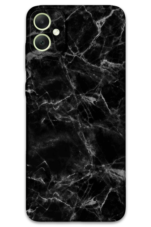 Galaxy A04 Uyumlu Mermer Desenli Telefon Kılıfı + Ekran Koruyucu - 5815