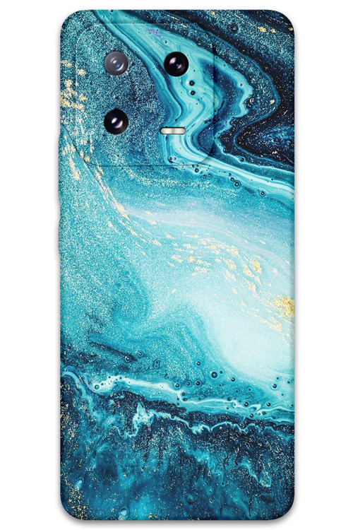 Xiaomi Mi 13 Pro Uyumlu Mermer Desenli Telefon Kılıfı + Ekran Koruyucu - 5818