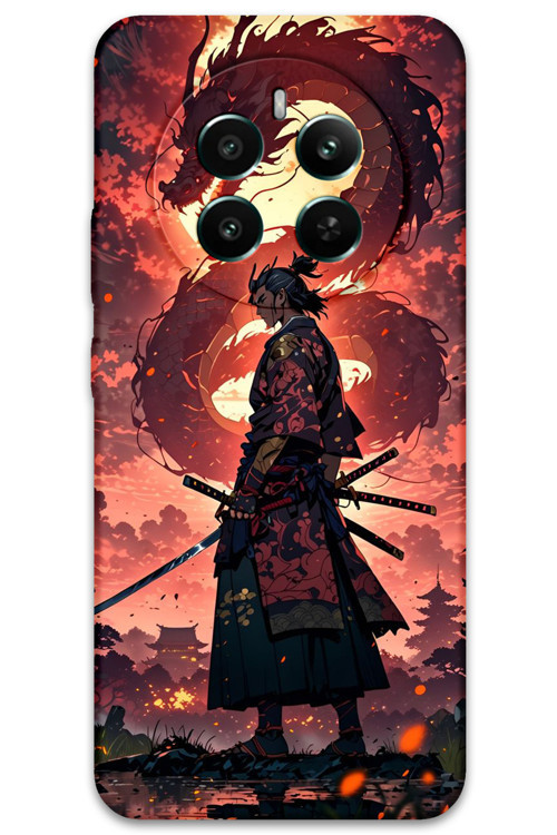 Realme 12 4G Uyumlu Anime Desenli Telefon Kılıfı + Ekran Koruyucu - 5751