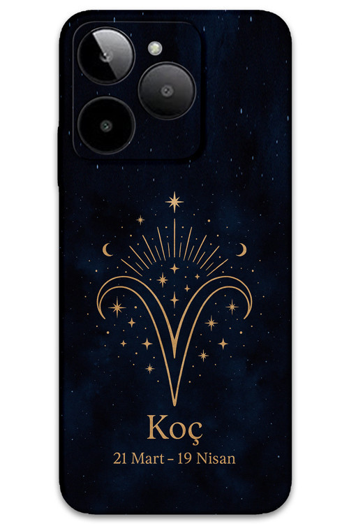 Gm Era 30 Uyumlu Koç Burcu Desenli Telefon Kılıfı + Ekran Koruyucu - 5768