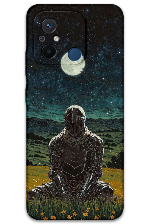 Xiaomi Redmi 12C Uyumlu Retro Desenli Telefon Kılıfı + Ekran Koruyucu - 5844