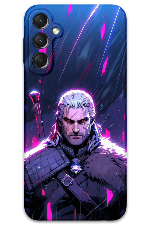 Galaxy A34 Uyumlu Geralt Desenli Telefon Kılıfı + Ekran Koruyucu - 5826