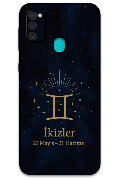 Galaxy M30S Uyumlu Retro Desenli Telefon Kılıfı + Ekran Koruyucu - 5843